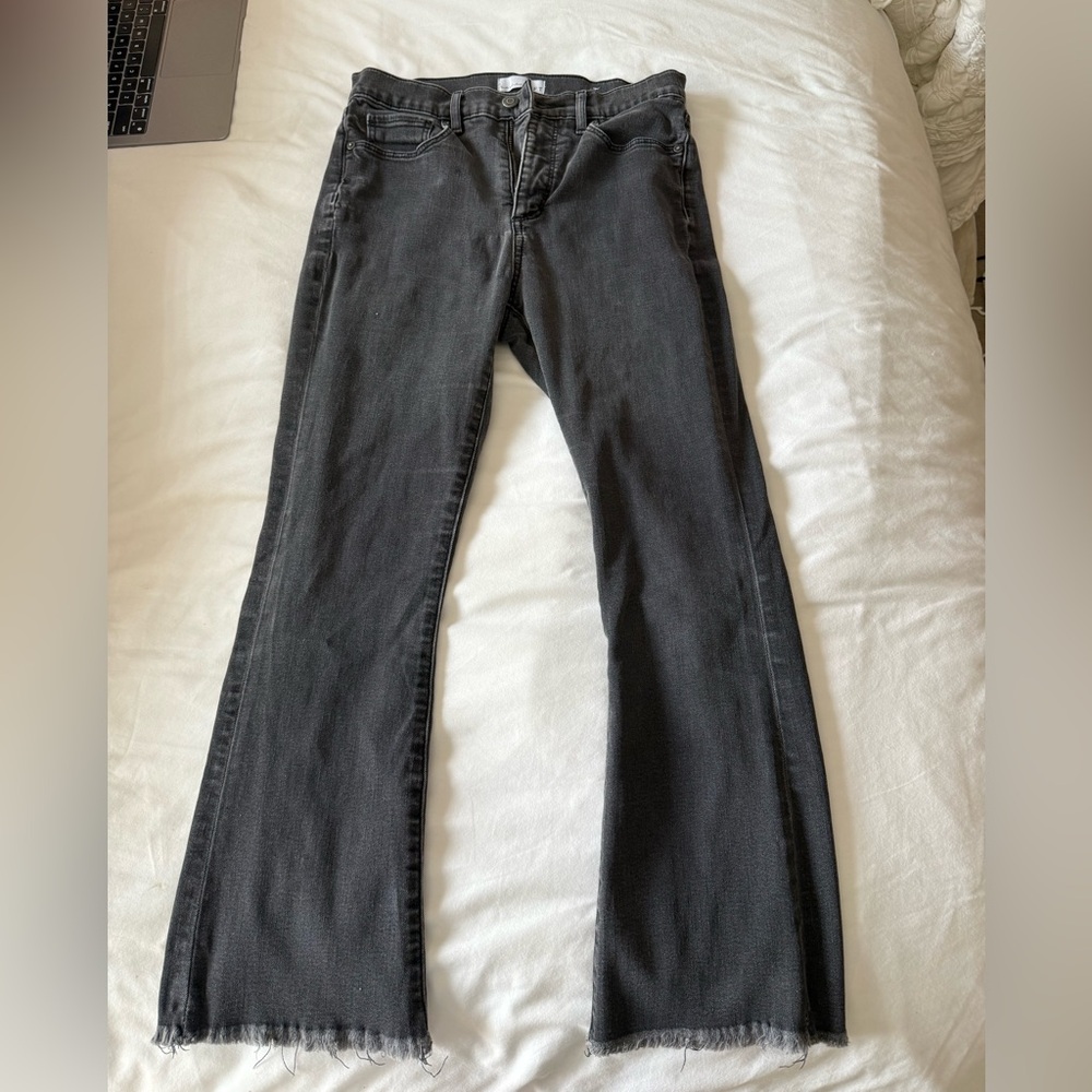 LOFT Charcoal Flare Women's Jeans